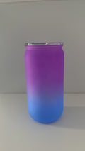 16oz Ombré Acrylic Coloured Can