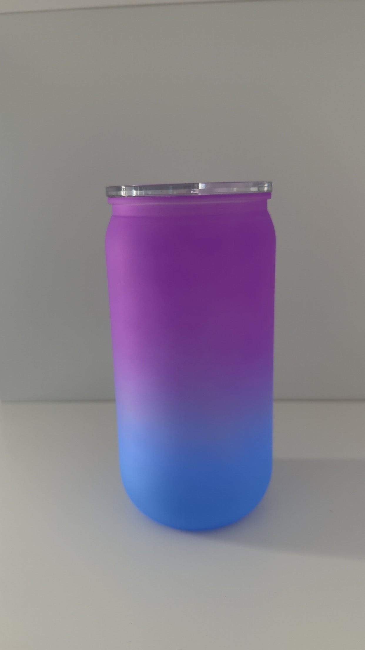 16oz Ombré Acrylic Coloured Can