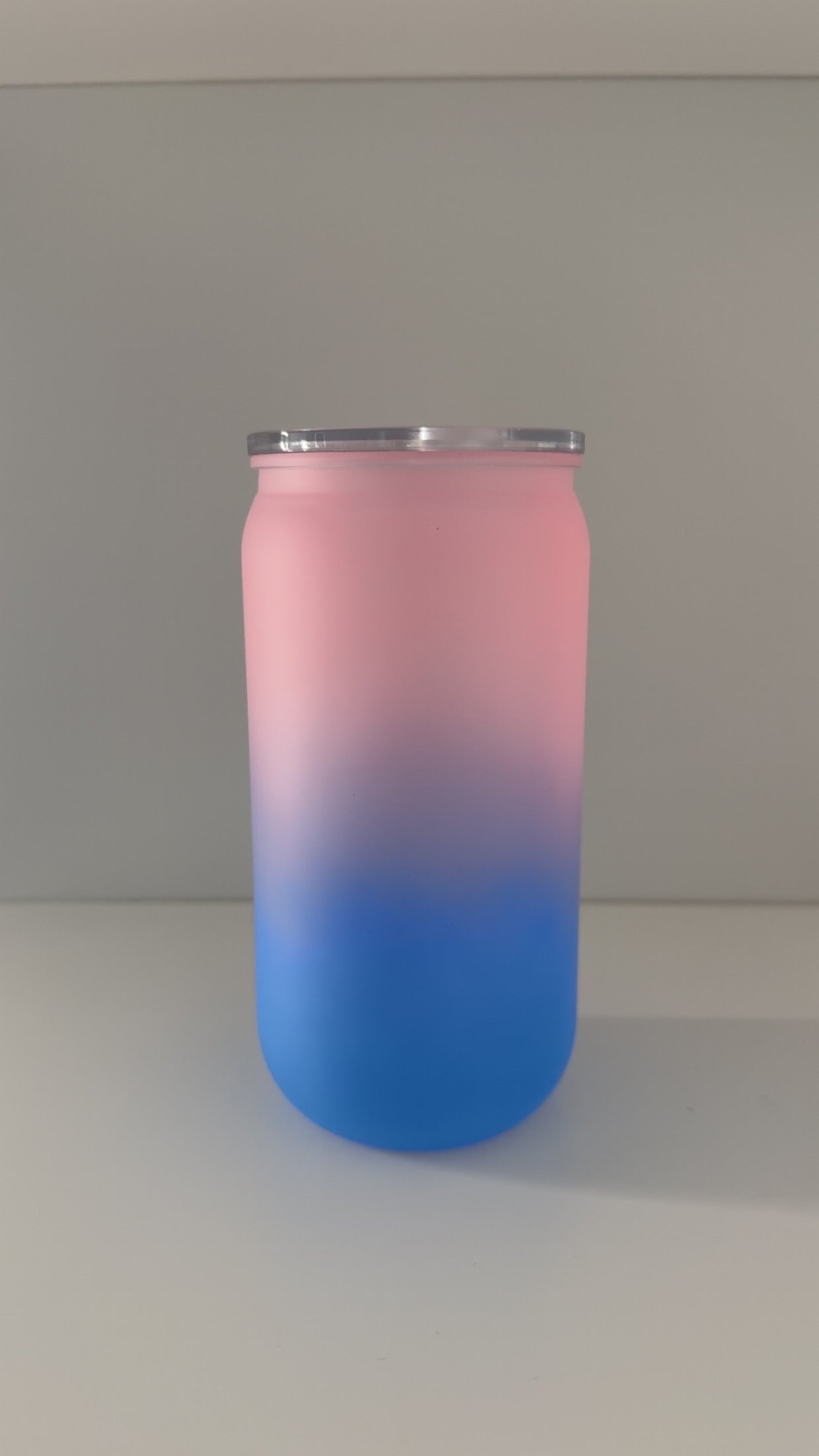16oz Ombré Acrylic Coloured Can